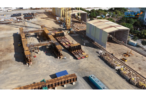 Heavy Lift & Load-out of 1,800-Ton H-Shaped Frames | Project Cargo Vietnam